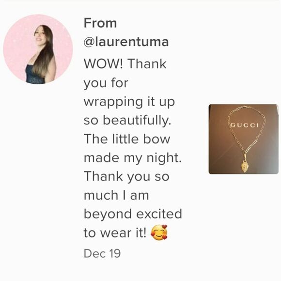 GUCCI Necklace Vintage Knight Zipper Pull Repurposed - Picture 6 of 8